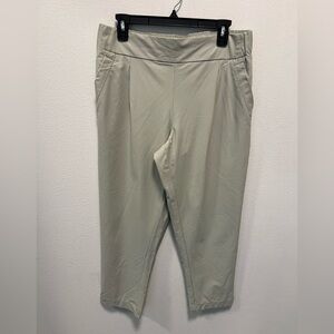 Calvin Klein Performance Stretch Ankle Pants Joggers Gray Size L